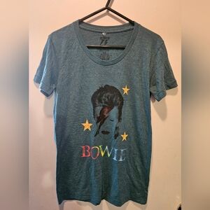 Bowie Graphic Tee in Green